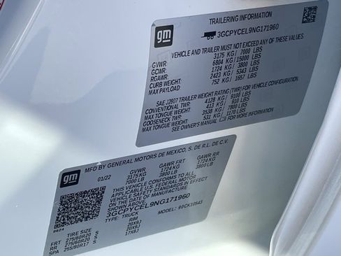 Certified 2022 Chevrolet Silverado 1500 Custom Trail Boss w/ Safety Confidence Package image 26