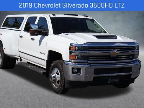 Used 2019 Chevrolet Silverado 3500 LTZ w/ Duramax Plus Package AWD/4WD image 1