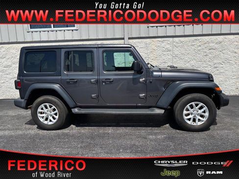 Used 2023 Jeep Wrangler Unlimited Sport AWD/4WD image 1