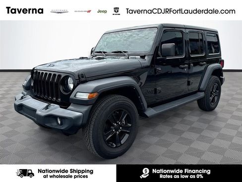 Used 2022 Jeep Wrangler Unlimited Sport AWD/4WD image 1