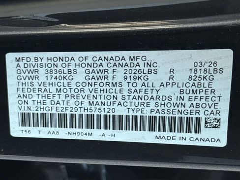 Certified 2026 Honda Civic LX image 29