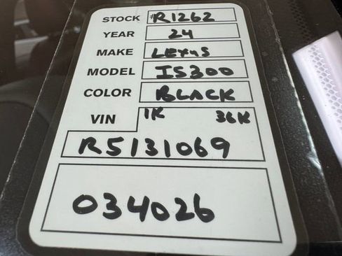 Used 2024 Lexus IS 300 w/ Comfort Package image 27