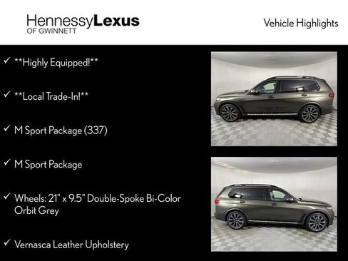 Used 2022 BMW X7 xDrive40i w/ M Sport Package image 11