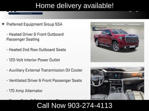 Used 2024 GMC Sierra 1500 Denali w/ Technology Package AWD/4WD image 90