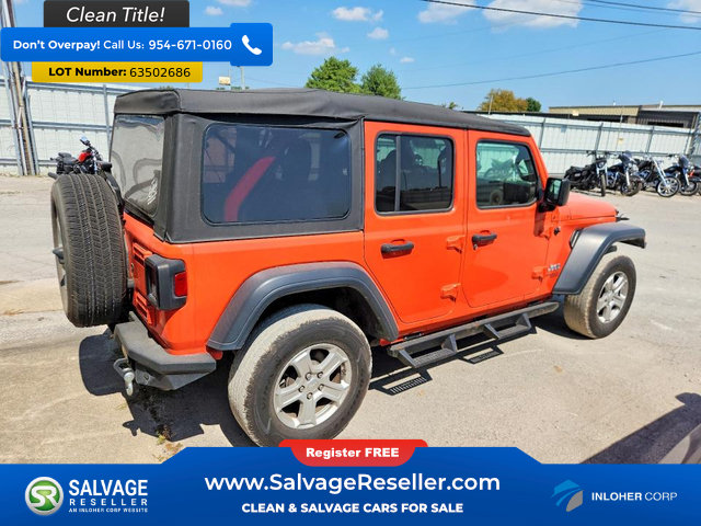Used 2019 Jeep Wrangler Unlimited Sport S AWD/4WD image 4