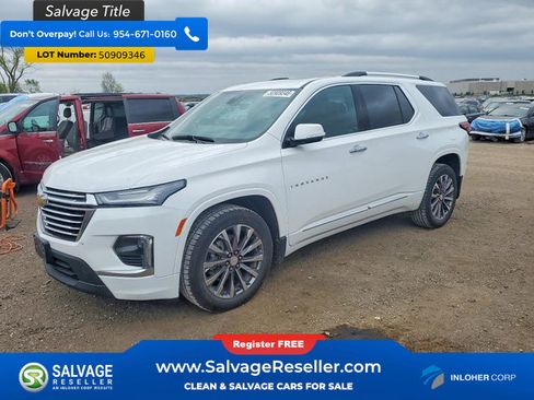 Used 2022 Chevrolet Traverse Premier AWD/4WD image 1