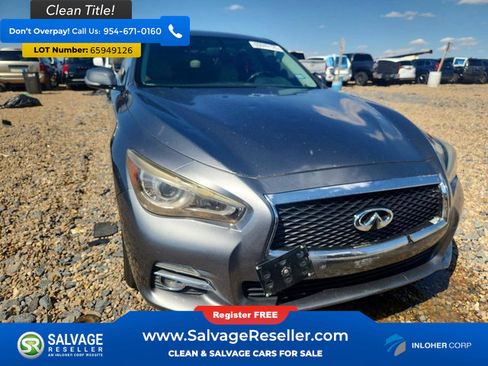 Used 2015 INFINITI Q50 Premium w/ Navigation Package AWD/4WD image 7