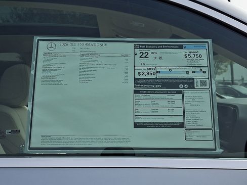 New 2026 Mercedes-Benz GLE 350 4MATIC image 19