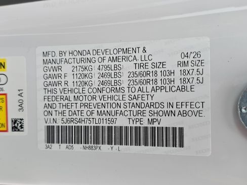 New 2026 Honda CR-V EX-L image 36