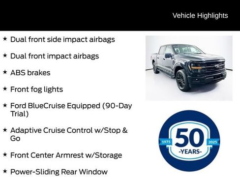 Certified 2024 Ford F150 XLT w/ Equipment Group 302A MID AWD/4WD image 26