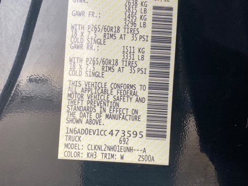 Used 2012 Nissan Frontier SV w/ Sport Appearance Pkg image 19