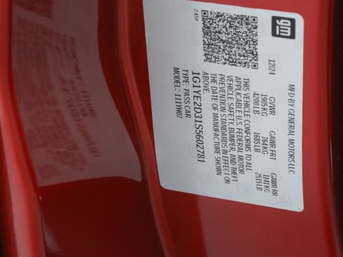 Used 2025 Chevrolet Corvette Z06 w/ Stealth Interior Trim Package image 45