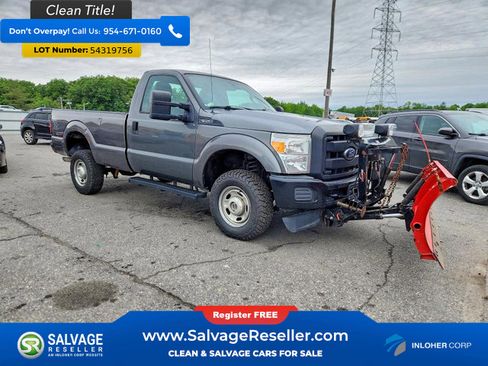 Used 2013 Ford F350 XL w/ Snow Plow Prep Pkg AWD/4WD image 5
