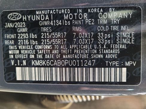 Used 2023 Hyundai Kona SEL w/ Cargo Package AWD/4WD image 33