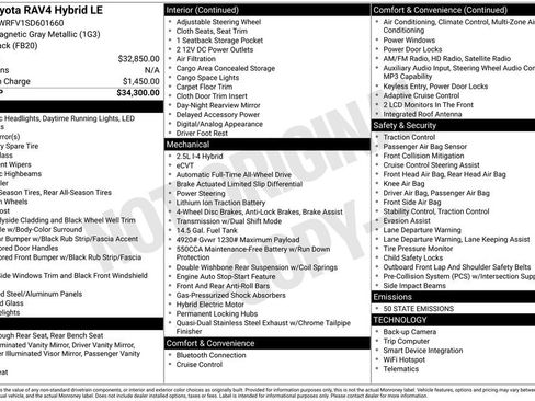 Used 2025 Toyota RAV4 LE image 38