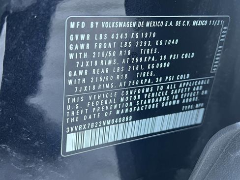 Used 2022 Volkswagen Taos SE image 39