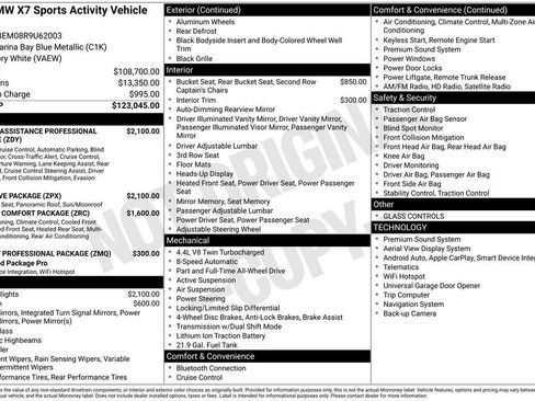 Used 2024 BMW X7 M60i w/ Executive Package image 26