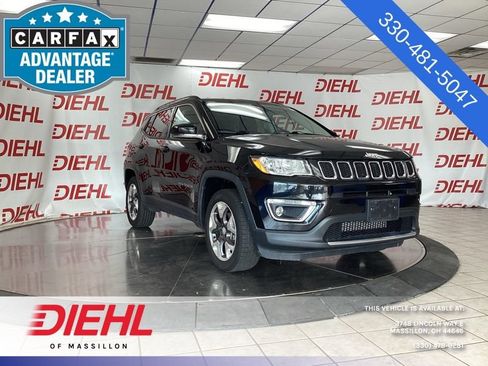 Used 2020 Jeep Compass Limited w/ Safety & Security Group AWD/4WD image 1