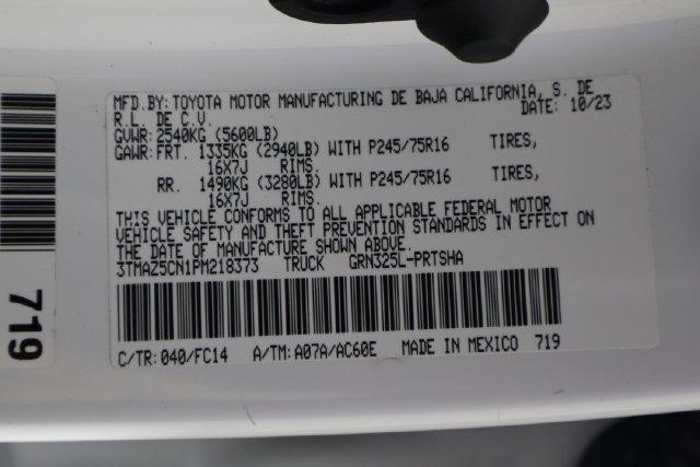 Used 2023 Toyota Tacoma SR5 w/ Technology Package RWD image 35