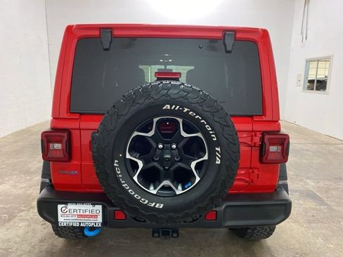 Used 2022 Jeep Wrangler Unlimited Rubicon 4xe w/ Cold Weather Group image 5