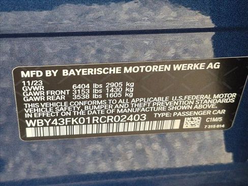Used 2024 BMW i5 M60 w/ Executive Package AWD/4WD image 16