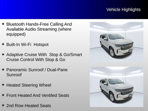 Used 2021 Chevrolet Suburban Premier w/ Premium Package AWD/4WD image 8