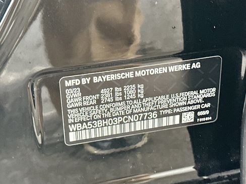 Certified 2023 BMW 530i w/ Convenience Package RWD image 34