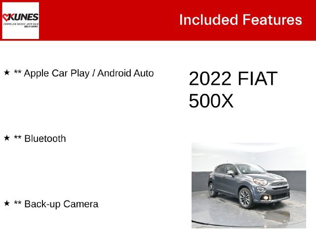 Used 2022 FIAT 500X Sport AWD/4WD image 3