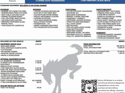 New 2025 Ford Bronco Badlands