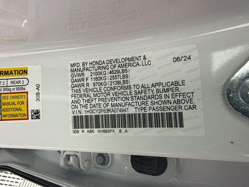 Used 2024 Honda Accord EX-L image 24