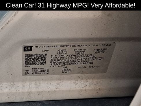 Used 2019 Chevrolet Trax LT w/ LT Convenience Package FWD image 25