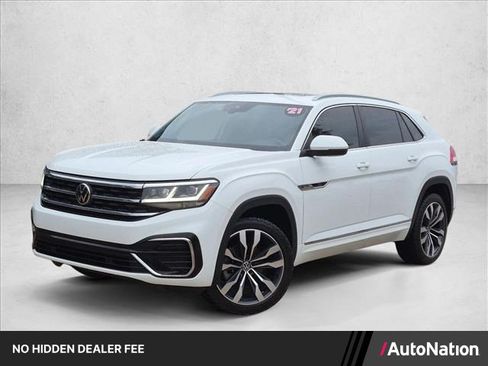 Used 2021 Volkswagen Atlas Cross Sport SEL R-Line FWD image 1