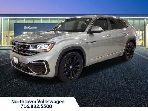 Used 2021 Volkswagen Atlas Cross Sport SEL R-Line AWD/4WD image 1
