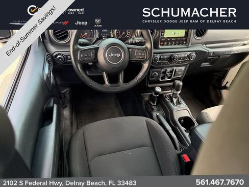 Used 2022 Jeep Wrangler Unlimited Sport AWD/4WD image 14