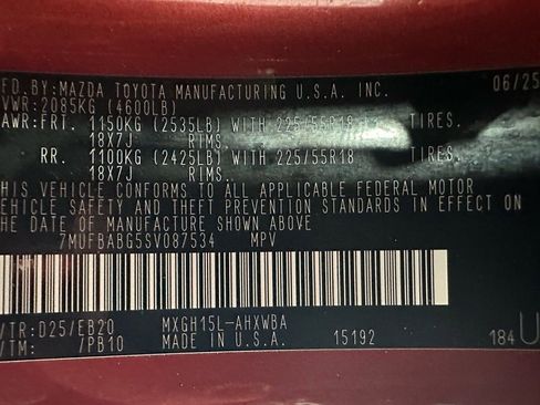 Used 2025 Toyota Corolla Cross AWD Hybrid w/ Convenience Package image 11