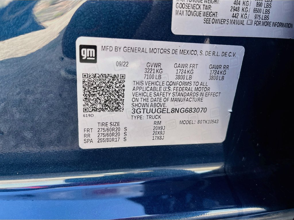 Used 2022 GMC Sierra 1500 Denali AWD/4WD image 33