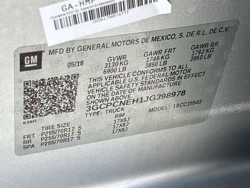 Used 2018 Chevrolet Silverado 1500 W/T RWD image 26