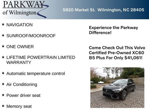 Certified 2024 Volvo XC60 B5 Plus w/ Climate Package image 6