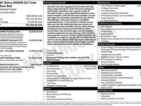 Used 2021 GMC Sierra 2500 SLT w/ SLT Preferred Package AWD/4WD image 37