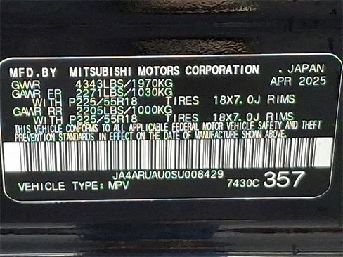 Used 2025 Mitsubishi Outlander Sport AWD image 27