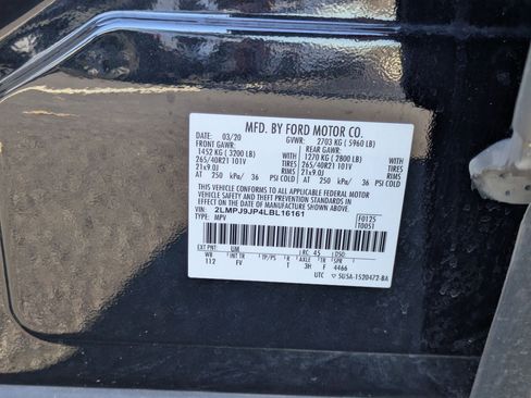 Used 2020 Lincoln Nautilus Black Label w/ Class II Trailer Tow Package image 42