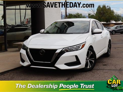 Used 2021 Nissan Sentra SV FWD image 1