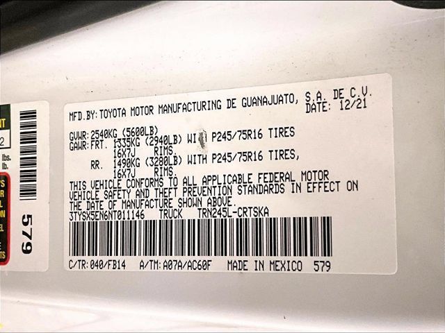 Used 2022 Toyota Tacoma SR w/ SR Convenience Package AWD/4WD image 33