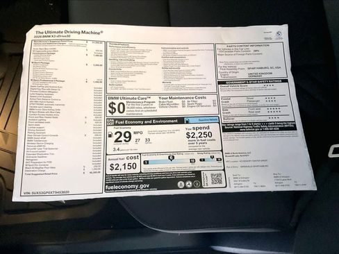 New 2026 BMW X3 xDrive30 w/ M Sport Package AWD/4WD image 18