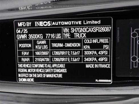 New 2025 INEOS Grenadier image 21