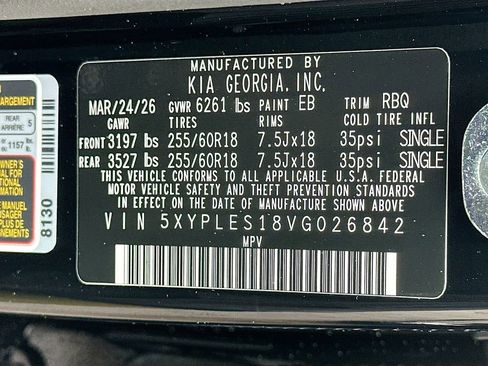 New 2027 Kia Telluride SX Prestige X-Pro AWD/4WD image 35