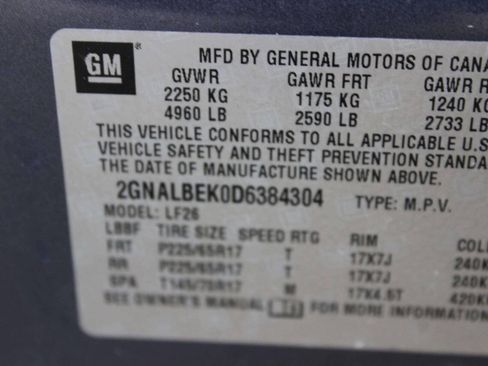 Used 2013 Chevrolet Equinox LS FWD image 9