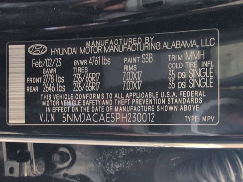 Certified 2023 Hyundai Tucson SE AWD/4WD image 30
