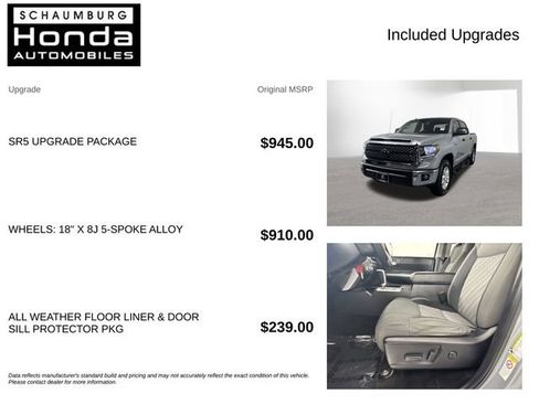 Used 2019 Toyota Tundra SR5 w/ SR5 Upgrade Package AWD/4WD image 4