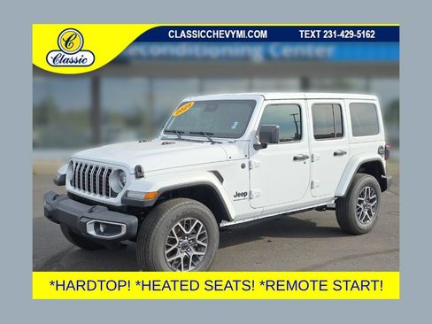 Used 2025 Jeep Wrangler Unlimited Sahara AWD/4WD image 1